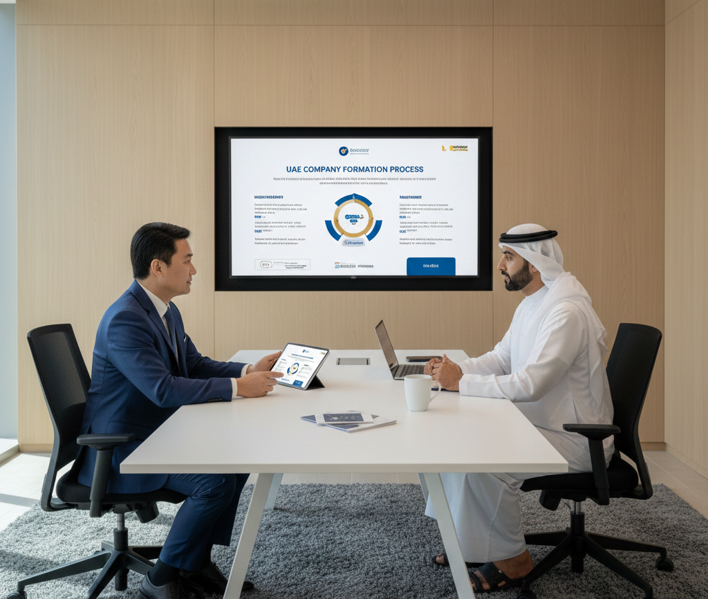 Business setup in UAE for investors with professional consultant