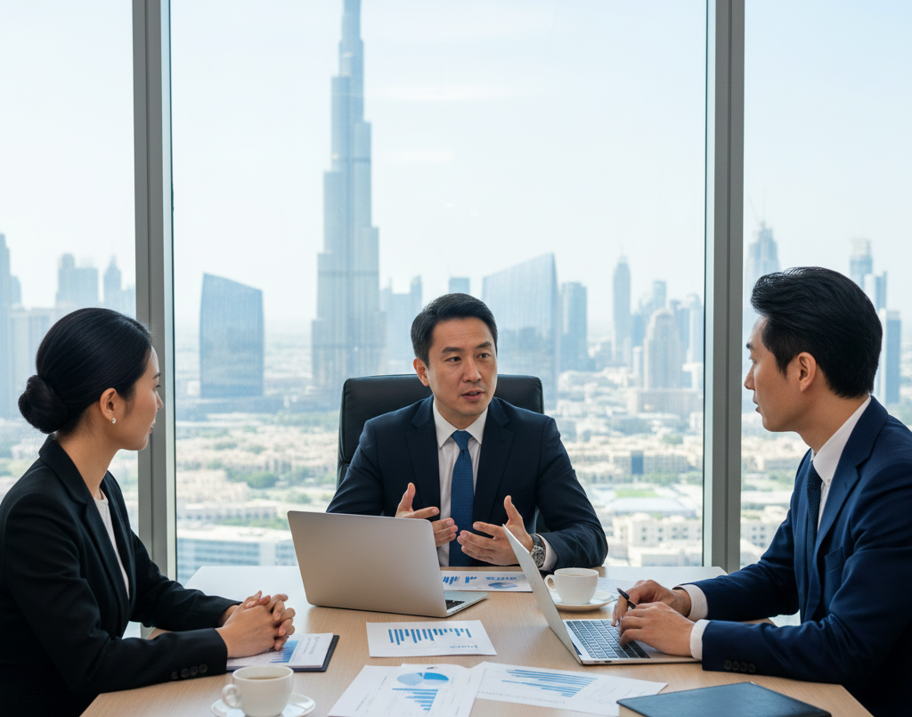 Overseas business setup in UAE for foreign investors planning profitability.