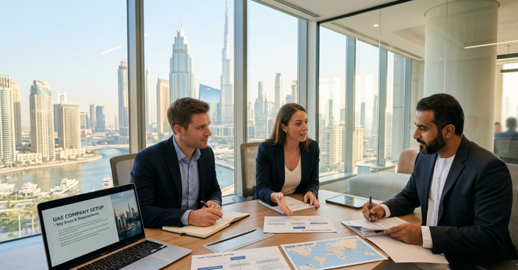 business setup services UAE consultants helping entrepreneurs