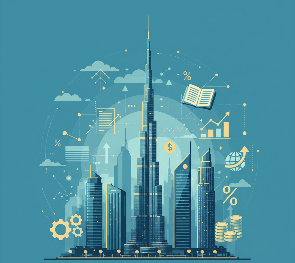 Dubai offshore setup cost illustration showing company formation and pricing factors