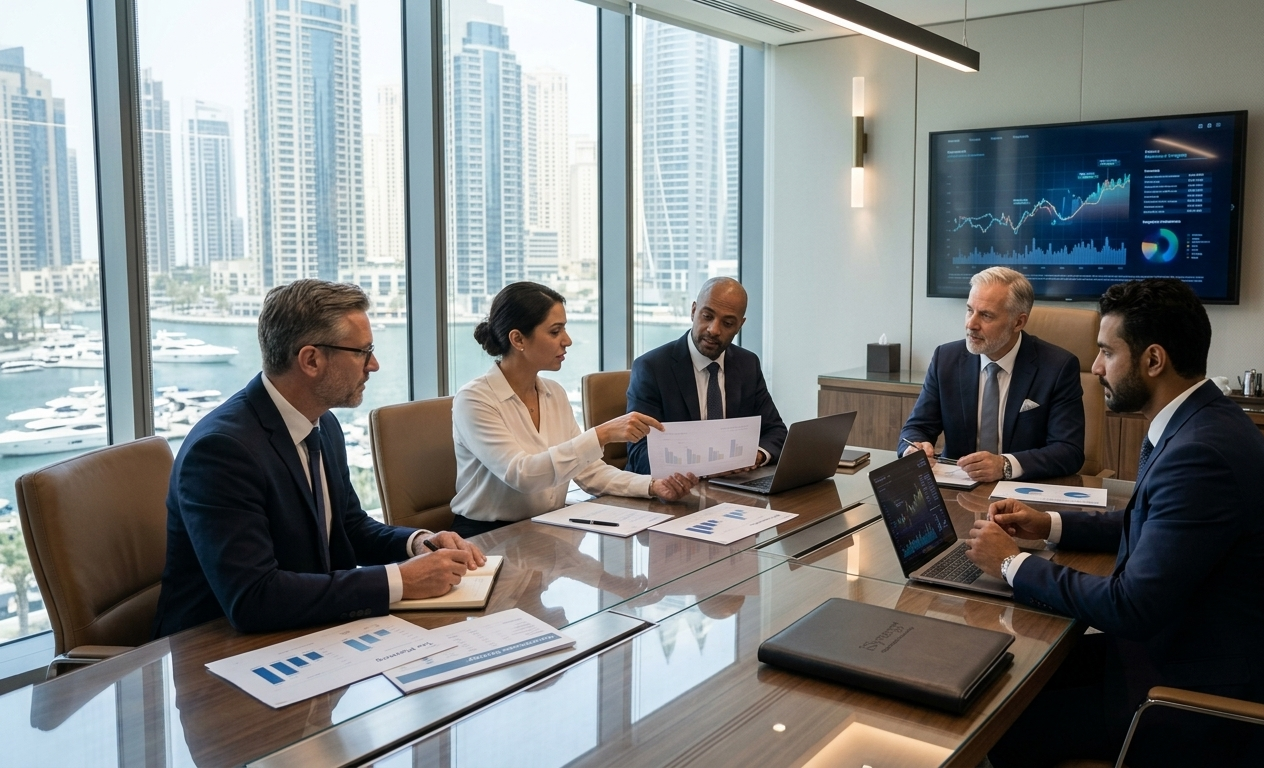 Corporate tax advisors assisting businesses with registration filing and advisory services in the UAE
