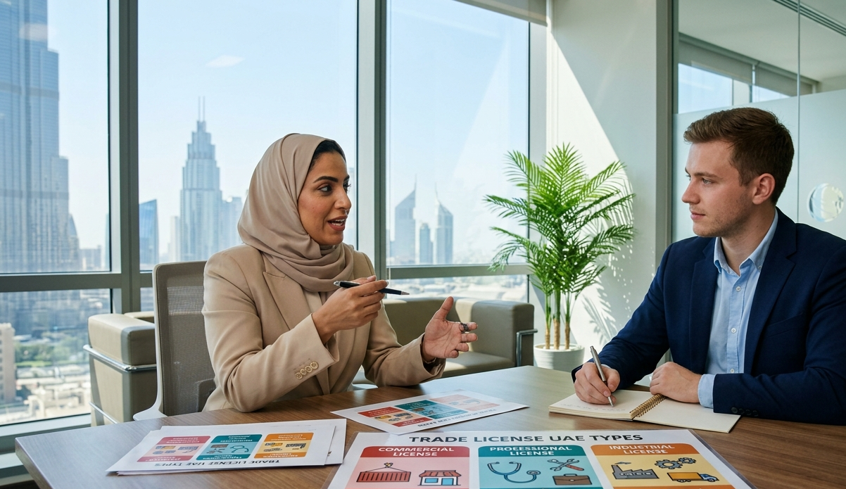 Business setup consultants in Dubai assisting company owners