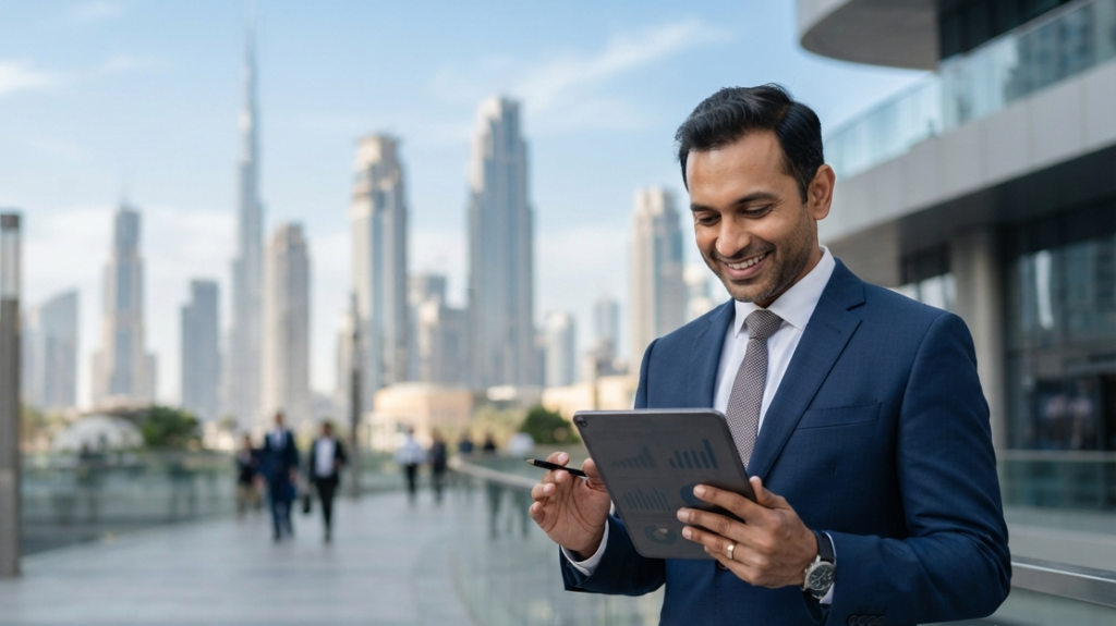 Indian entrepreneur planning to start a business in Dubai